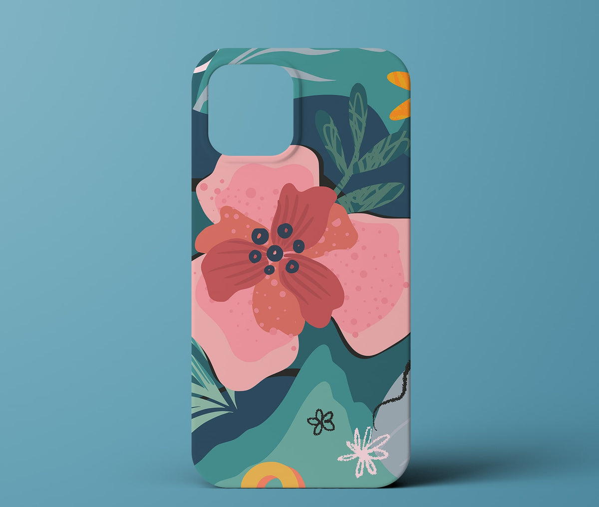 Flower Abstract Art Phone Case