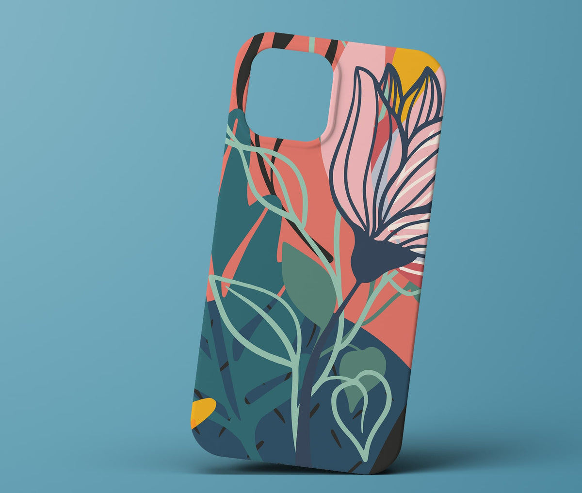 Flower Abstract Art Phonecase