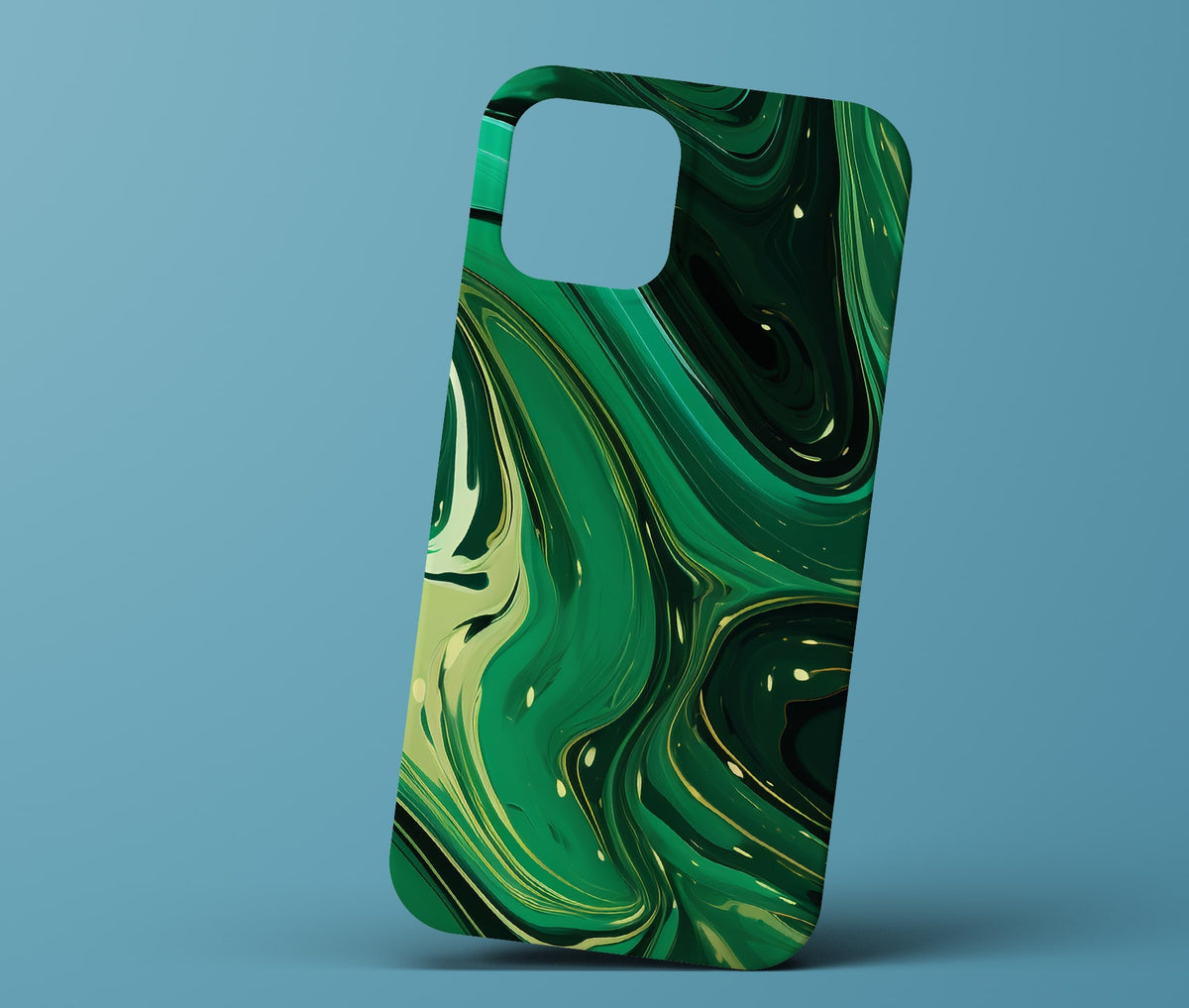 Green Marble Phonecase