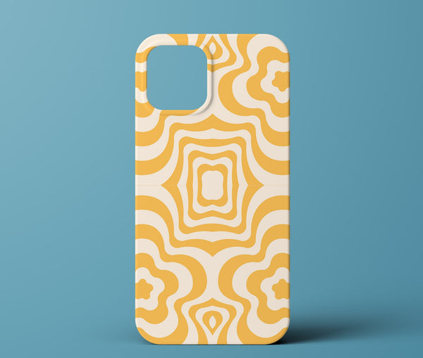 Groovy flower phone case