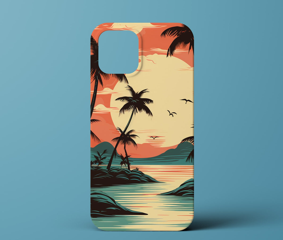 Orange Sunset Phone Case