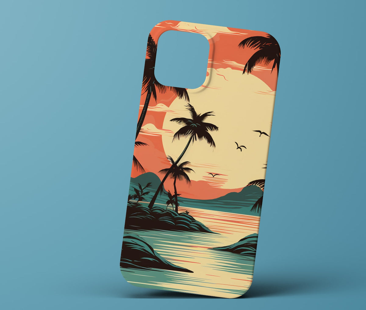 Orange Sunset Phonecase