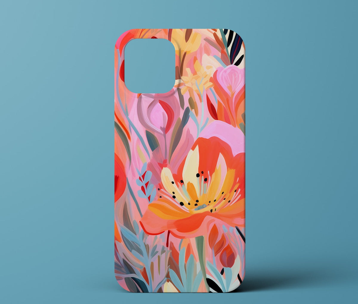Pink Flower Abstract Phone Case