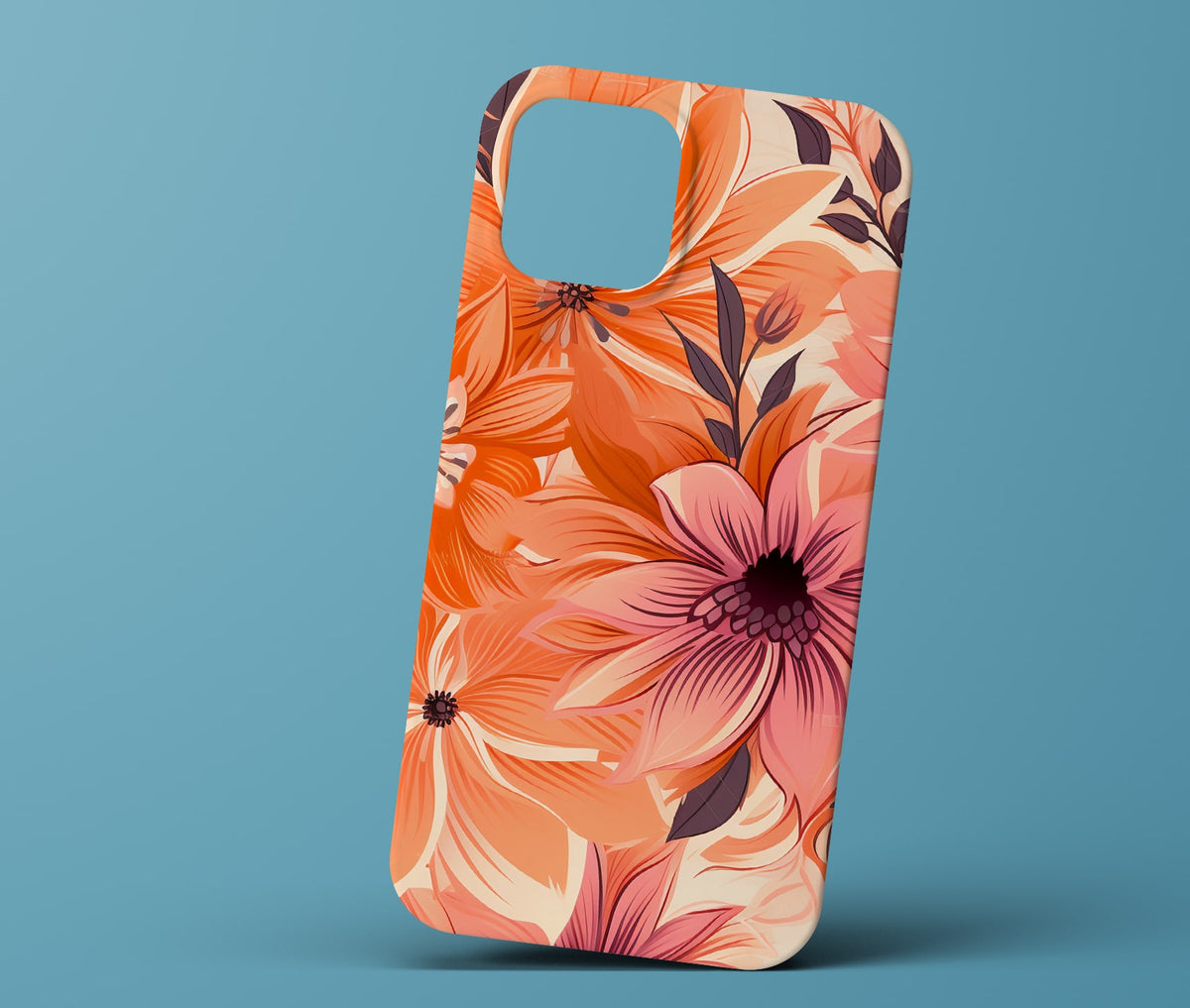 Pink And Orange Phonecase