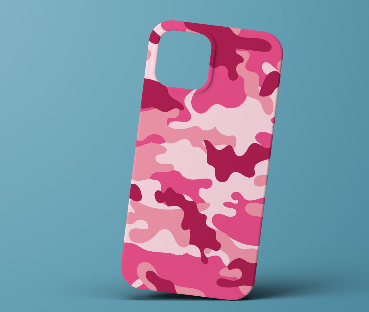 Pink camo phonecase