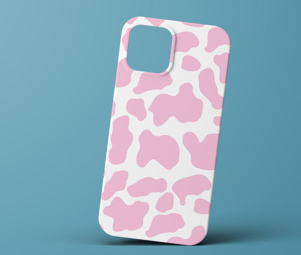 Pink cow print phonecase