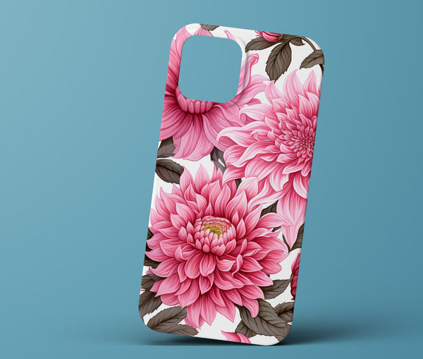 Pink flower phonecase