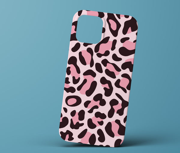 Pink leopard print phonecase
