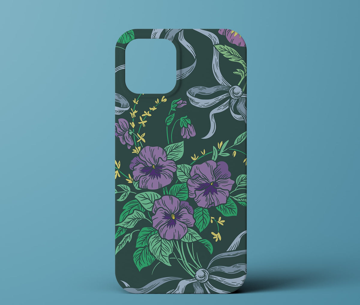 Purple Flower Phone Case