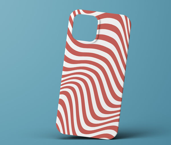 Red and white phonecase