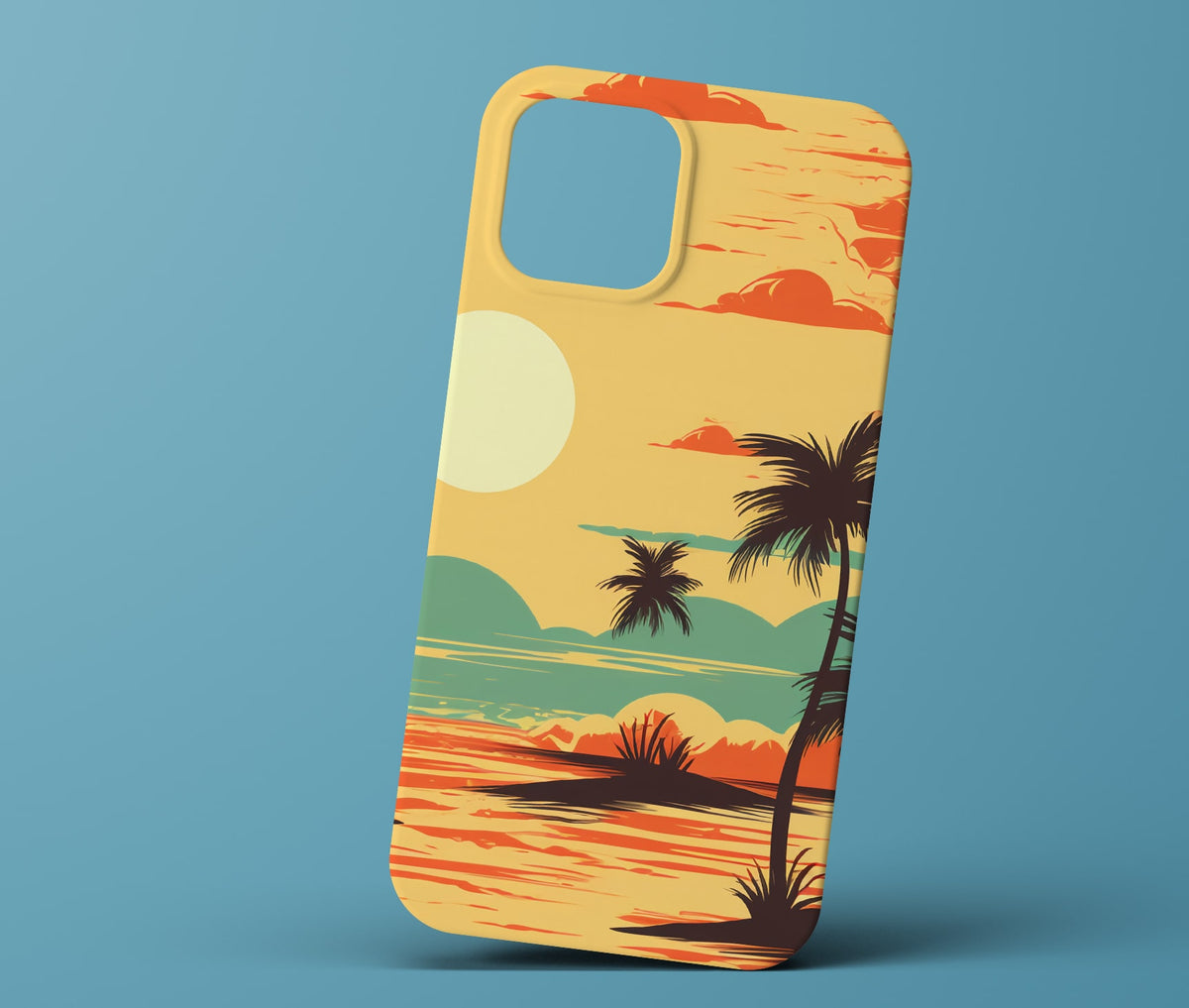 Yellow Sunset Phonecase