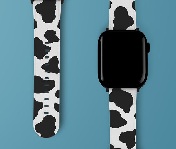 cow print watch band